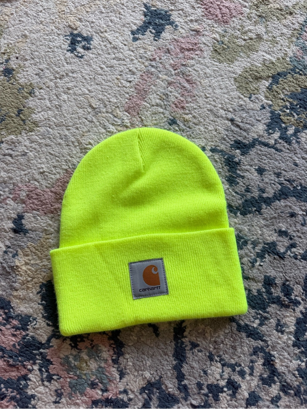 Carhartt Neon Beanie Hat